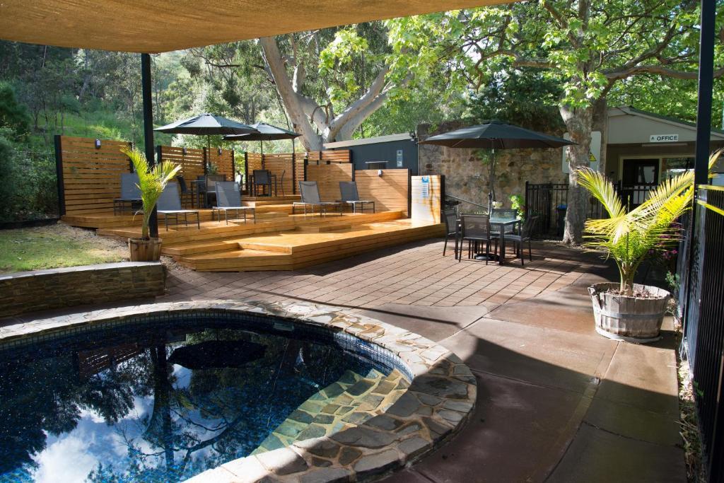 Hotel Adelaide Brownhill Creek Tourist Park Extérieur photo